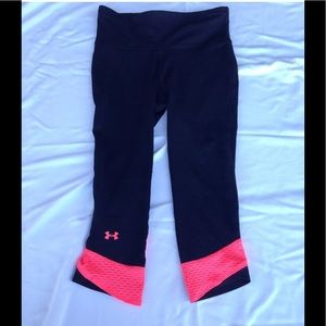 NWT Under Armour XS black compression athletic